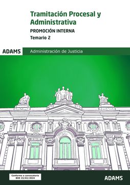 portada Tramitacion Procesal y Administrativa. Promocion Interna Temario 2 (in Spanish)