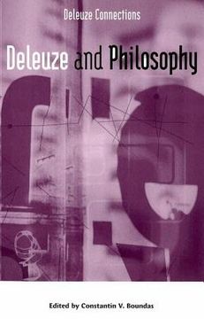 portada deleuze and philosophy (en Inglés)