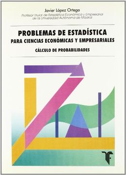 portada PROBLEMAS DE ESTADÍSTICA PARA CIENCIAS ECONÓMICAS Y EMPRESARIALES (in Spanish)