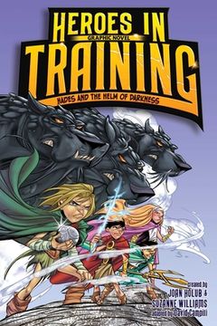 portada Hades and the Helm of Darkness Graphic Novel (3) (Heroes in Training Graphic Novel) 