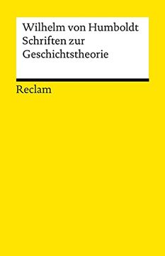 portada Schriften zur Geschichtstheorie (en Alemán)