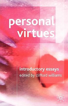 portada personal virtues: introductory readings (en Inglés)