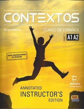 portada Contextos: Levels A1-A2: Tutor Manual: With Access Code to the Eleteca