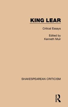 portada King Lear: Critical Essays (in English)