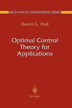 portada optimal control theory for applications (en Inglés)