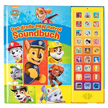 portada Das Große paw Patrol Soundbuch - 27-Button-Soundbuch: Mit 24 Seiten für Kinder ab 3 Jahren 