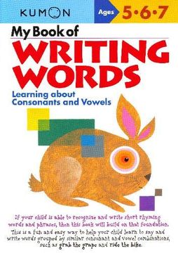 portada My Book of Writing Words (Kumon Workbooks) (en Inglés)