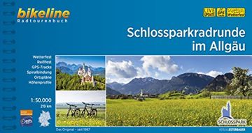 portada Schlossparkradrunde im Allgäu: 219 km (Bikeline Radtourenbücher) (in German)