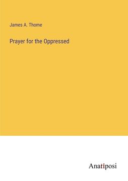 portada Prayer for the Oppressed (en Inglés)