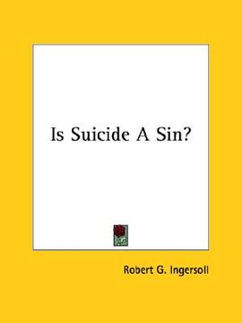 portada is suicide a sin? (en Inglés)