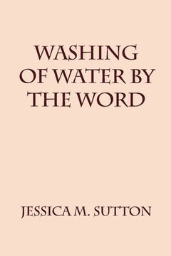 portada Washing Of Water By The Word (en Inglés)