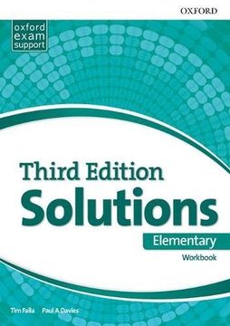 portada Solutions 3rd Edition Elementary. Workbook