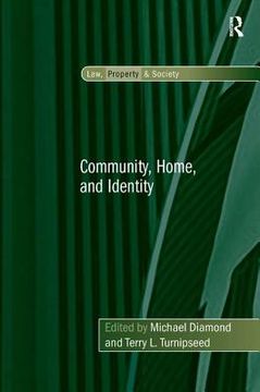 portada community, home, and identity (en Inglés)