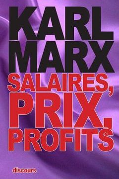 portada Salaires, prix, profits (in French)