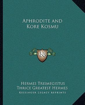 portada aphrodite and kore kosmu (in English)