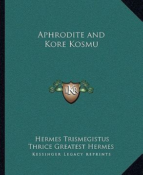 portada aphrodite and kore kosmu (en Inglés)