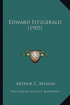 portada edward fitzgerald (1905) (in English)