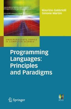 portada Programming Languages: Principles and Paradigms (Undergraduate Topics in Computer Science) (en Inglés)