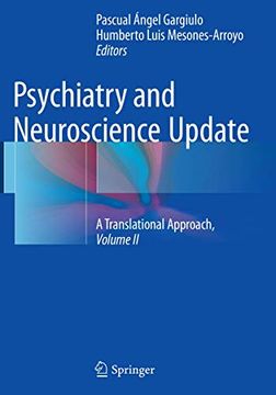portada Psychiatry and Neuroscience Update - Vol. II: A Translational Approach (en Inglés)
