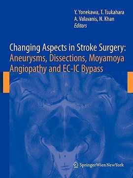 portada changing aspects in stroke surgery: aneurysms, dissection, moyamoya angiopathy and ec-ic bypass (in English)