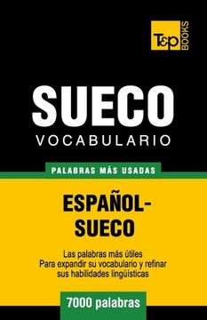 portada Vocabulario español-sueco - 7000 palabras más usadas