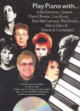 portada Play Piano With...john Lennon, Queen, David Bowie, Lou Reed, Paul Mccartney