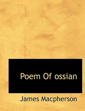 portada poem of ossian (in English)