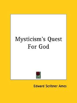 portada mysticism's quest for god (en Inglés)
