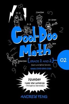 portada Cool-Doo Math - Grade 1&2 - Vol.02 - Black & White Version (en Inglés)