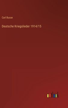 portada Deutsche Kriegslieder 1914/15 (in German)