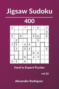 portada Jigsaw Sudoku Puzzles - 400 Hard to Expert vol. 10 (en Inglés)