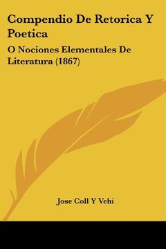 portada Compendio de Retorica y Poetica: O Nociones Elementales de Literatura (1867)