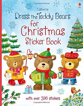 Libro Dress the Teddy Bears for Christmas Dress the Teddy Bears Sticker Books De Ag Jatkowska Illustrator Felicity Brooks Author Buscalibre