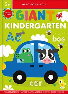 portada Giant Kindergarten Workbook: Scholastic Early Learners (Giant Workbook) (en Inglés)