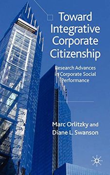 portada Toward Integrative Corporate Citizenship: Research Advances in Corporate Social Performance (en Inglés)