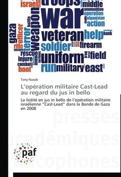 portada L'Operation Militaire Cast-Lead Au Regard Du Jus in Bello
