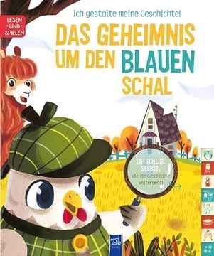 portada Ich Gestalte Meine Geschichte - das Geheimnis um den Blauen Schal: Mit Register an der Seite (in German)