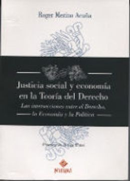 portada Justicia Social y Economía en la Teoría del Derecho