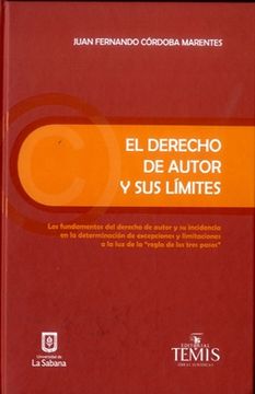 portada Derecho De Autor Y Sus Límites (in Spanish)