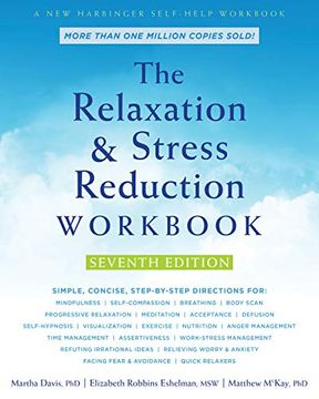 portada The Relaxation and Stress Reduction Workbook (a new Harbinger Self-Help Workbook) (en Inglés)