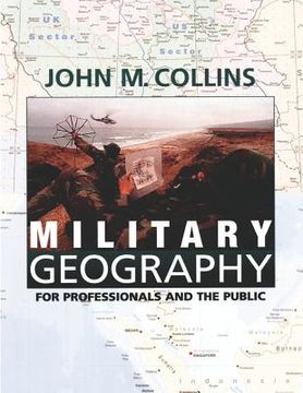 portada Military Geography: For Professionals and the Public (en Inglés)