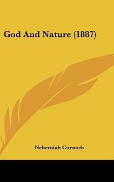 portada god and nature (1887) (en Inglés)