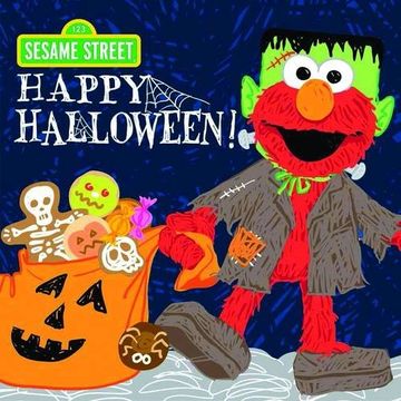 portada Happy Halloween! (Sesame Street Scribbles Elmo) (in English)