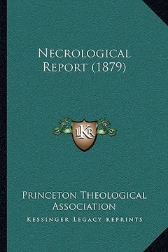 portada necrological report (1879) (en Inglés)