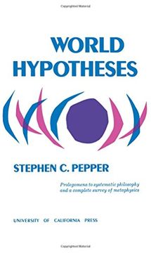 portada World Hypotheses: A Study in Evidence (in English)