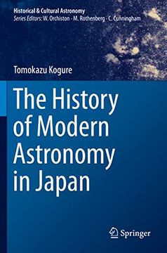 portada The History of Modern Astronomy in Japan