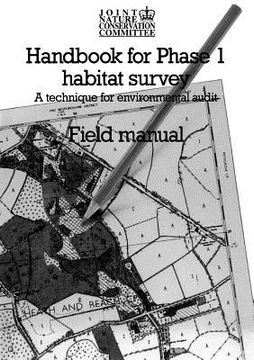 portada handbook for phase 1 habitat survey (en Inglés)