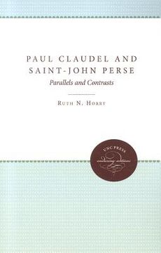 portada paul claudel and saint-john perse: parallels and contrasts (en Inglés)