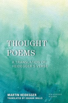 portada Thought Poems: A Translation of Heidegger's Verse (en Inglés)