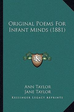 portada original poems for infant minds (1881)